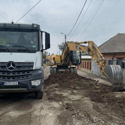 Lucrările de modernizare a străzilor din municipiul Fetești au început